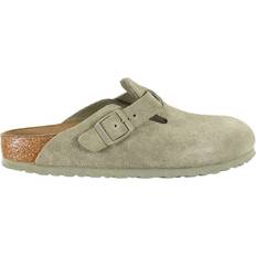 Beige - Mies Clogs Birkenstock Boston Faded Khaki - Faded Khaki