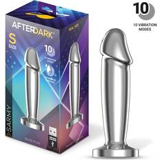 Sarmy Metal Vibrating Dildo Plug Size S