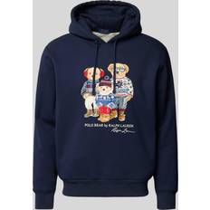 Bear Family Hoodie - Navy