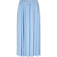 Samsøe Samsøe Blåa Kjolar Samsøe Samsøe Uma Skirt 10167 W - Blue Heron