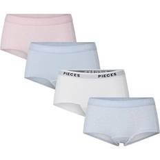 Pink - Women Men's Underwear Pieces Pclogo 4-pack Boxer Shorts