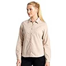 Craghoppers Women Shirts Craghoppers Kiwi Långärmad Skjorta - Öken Sand