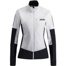 Dam - Gråa - Träningsplagg Jackor Swix Nordic XC Jacket - White/Black