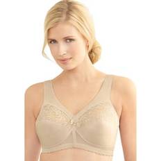 Glamorise Tøj Glamorise Blød Bh Full Figure Plus Size MagicLift Original - Natur