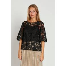 Cosette Blouse RdF Dam Långärmade - Black