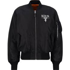 Alpha Industries Unisex Jackets Alpha Industries Bomber Jacket Berlin Candy Nero - Black