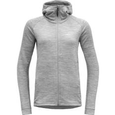 Devold Ytterkläder Devold Nibba Merino Jkt Hood - Grey Melange