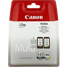 Canon PG-545 CL-546 Kombinationspaket Med Bläckpatron