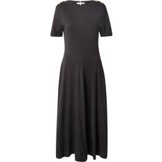 Tommy Hilfiger Kjoler Tommy Hilfiger Midi Fit And Flare Dress - Black