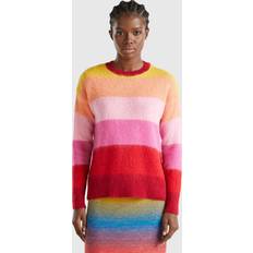 Gelb - Strickpullover United Colors of Benetton Striped Sweater In Alpaca Blend - Multi-color