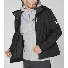 Helly Hansen Crew Hooded Midlayer Seglarjacka - Black