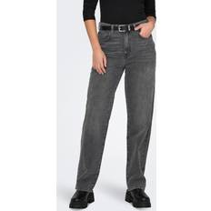 Only Gray Cotton Jeans & Pant - W27