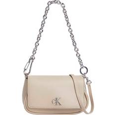 Calvin Klein Jeans Minimal Monogram Shoulder Bag - Dark Beige