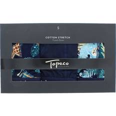 Topeco Herr Kalsonger Topeco Boxer Kalsonger Mixed Dark Blue - Mixed Dark Blue