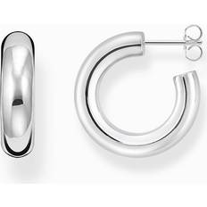 Thomas Sabo Små Grova Chunky Creoler - Silver