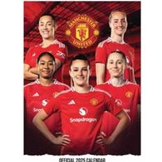 Manchester United FC Women A3 Calendar 2025