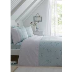 Dreams & Drapes Decorative Fifi Set King Size Duvet Cover White, Blue