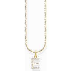 Thomas Sabo Halsband Thomas Sabo Halsband med Bokstaven - Guld