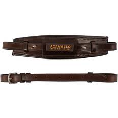 Acavallo Leather Hackamore For Horse - Marron