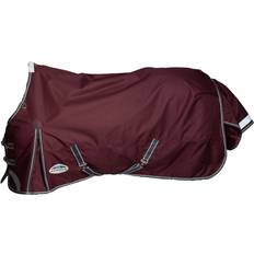 Weatherbeeta Hästtäcke ComfiTec Plus 1200D - Maroon Dark Red/Grå/Vit