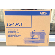 Brother fs40wt free motion computerised embroidery & quilt sewing machine bnib