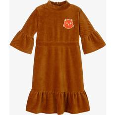 80/86 Kleider Mini Rodini Girls Corduroy Dress - Brown