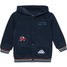 Babys Jacken s.Oliver Kapuzenjacke Mit Ripp-Details - Blau