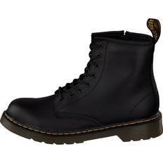 Boots Children's Shoes Dr. Martens 1460 Softy T Leather Lace Up Boots - Black