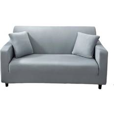 Grey Loose Sofa Covers HOD Home 3 Seater Plain Ash Loose Sofa Cover Grey
