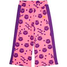 68/74 Byxor Barnkläder Mini Rodini Organic Cotton Cats Joggers - Pink