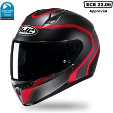 HJC Motorcycle Helmets HJC c10 elie mc1sf red