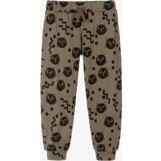 Leopard Bukser Mini Rodini Brown Squiggly Cats Bukser - Brown