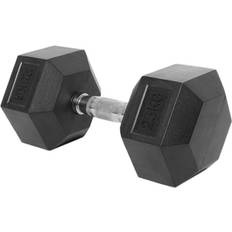 Peak Supps Hex Dumbbells 25kg x 1 Rubber Coated