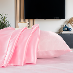 Satin Pillowcase for Hair and Skin 2 Pack