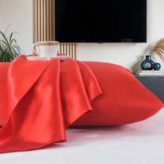 Satin Pillowcase for Hair and Skin 2 Pack