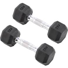 Peak Supps Hex Dumbbells 2.5kg x 2 Pair