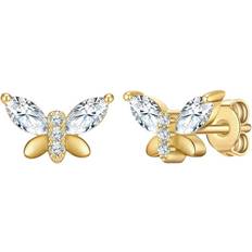 Sterling Silver Earring - Gold