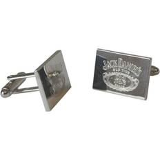 Silver Plated Cufflinks Jack Daniels Cufflinks - Silver