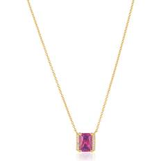 Sif Jakobs Roccanova Necklace - Gold/Pink/Transparent