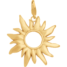 ByBiehl Smykker ByBiehl Sun Wild Pendant Large Vedhæng - Forgyldt Sølv