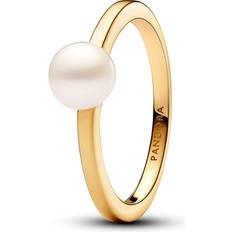 Wit Sieraden Pandora Ring - Goldfarben