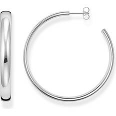 Thomas Sabo Stora Grova Creoler - Silver