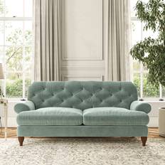 Furniture Dunelm Canterbury Luxury Velvet Sofa 3 Seater