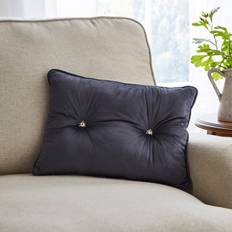 Dunelm Ladybird Rectangle Cushion Charcoal Complete Decoration Pillows Grey (30x40cm)