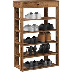 Meubels vidaXL Old Wood 60 x 30 x 98 cm Shoe Rack