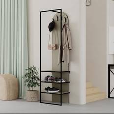 Fwstyle Tall Slim Ash Green Coat Shoe Rack