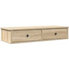 Oaks Wall Shelves vidaXL with Drawers Sonoma Oak 100 x 37.5 x 19 cm Wall Shelf