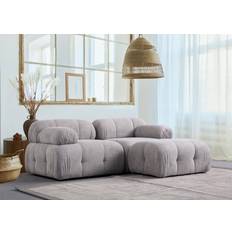 Andrarum Bengul Med Divan 2 Sits Ljusgrå Soffa 3-sits