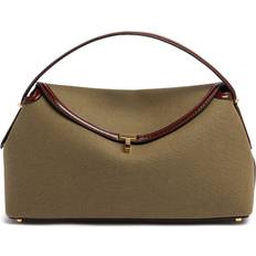 Handbags Toteme T-Lock Top Handle Bag - Khaki