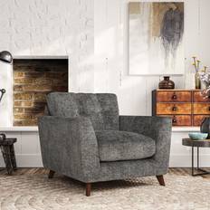 Furniture Dunelm Peyton Chunky Chenille Armchair